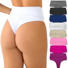 Kit até 10 Calcinhas Fio Dental Duplo Modeladora Rupee Em Cores Sortidas