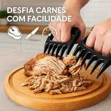 Kit 2 Garras de Urso Para Churrasco e Cortes