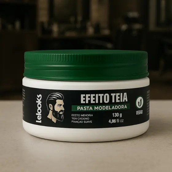 Pasta Modeladora Lelooks Efeito Teia 130g Brilho Texturizado