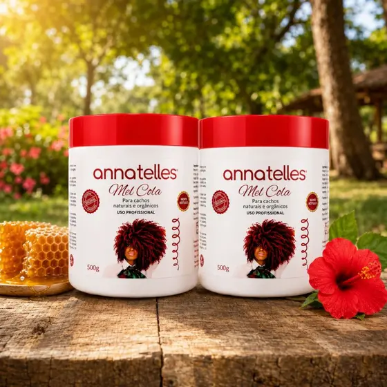 Kit com 2 Mel Cola Profissional 500g – Definição, Hidratação e Brilho | Envio Rápido