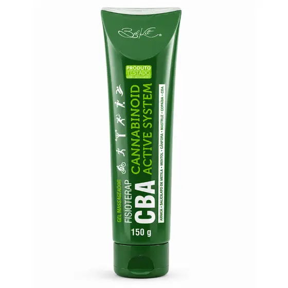 Gel Massageador Fisioterap CBA Belkit 150g Kit 1 a 5 Unidades