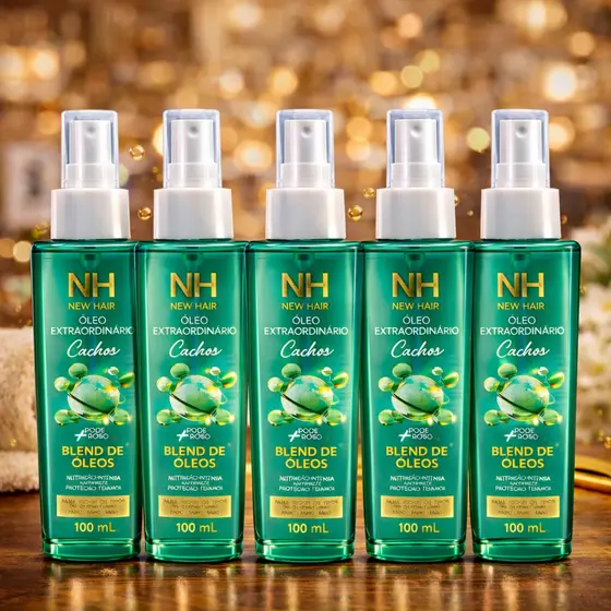 Kits Óleo Extraordinário NH New Hair Cachos – Blend de Óleos 100ml