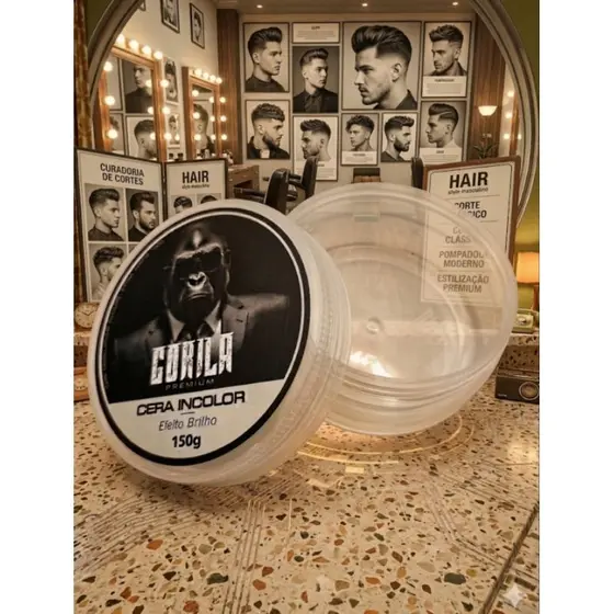 Cera Modeladora Incolor GORILA Premium 150g