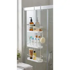 Porta Shampoo Suporte Box 3 Andares Sem Furo Não Enferruja Organizador Banheiro