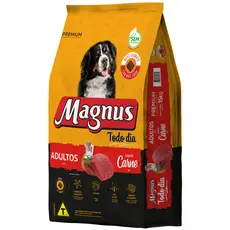 Magnus Todo Dia 15kg Cão Adulto Porte Médio e Grande Carne Ração