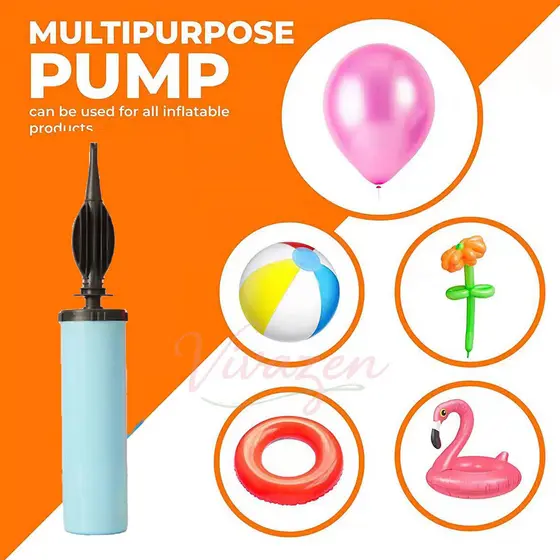 Bomba Inflador Manual de Balão Bexiga 01 unidade Bombinha de bexiga