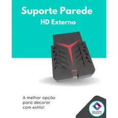 Suporte Parede HD Externo - Xbox - PS5 - ETC