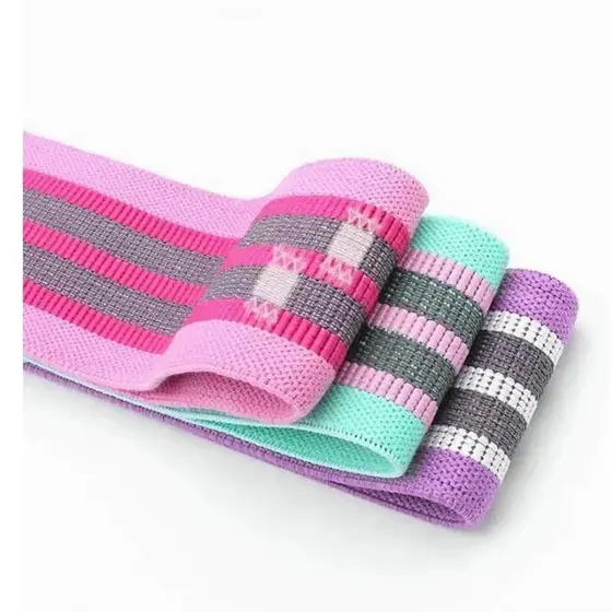 Faixas Elásticas Mini Band – 3 Níveis de Resistência para Treino - Mini Bands Elásticas