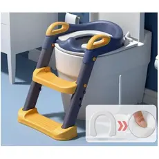 Escada para Desfralde Infantil | Assento para Vaso Sanitário com Apoio Antiderrapante Ajustável