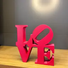 Letreiro decorativo LOVE - Impressão 3D