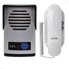 Porteiro Eletrônico Interfone Monofone Escritório Residencial Alimentação Externa 12V AGL P10S