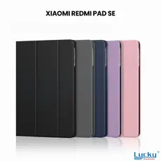 Capa Xiaomi Redmi Pad SE 11 Polegadas Magnética Antichoque Com Suporte Dobrável Leve Resistente