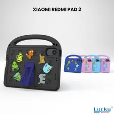 Capa para Tablet Com Alça Case Maleta Infantil Para Xiaomi Redmi Pad 2 Anti Impacto Anti Choque