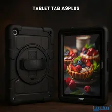 Capa Antichoque Tablet Galaxy Tab Samsung A9 Plus X210 X216 X218 Reforçada Anel Giratório Suporte