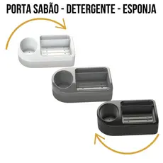 PORTA SABÃO - DETERGENTE - ESPONJA