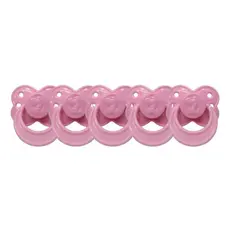 Chupeta para Bebê Reborn Grande modelo– kit com 5 Cor Rosa Modelo Ursinho