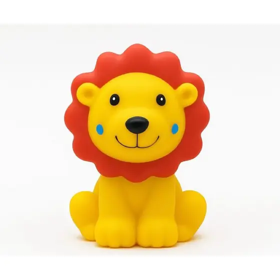 Leãozinho Pra Banho Bebê – Brinquedo de Banho em Vinil Atóxico