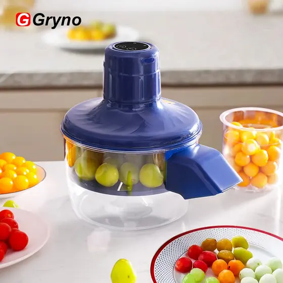 Gryno Máquina De Descascar Frutas E Vegetais , Descascador Elétrico Recarregável De Descascamento Instantâneo , Removedo