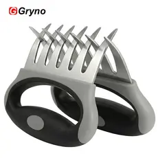 Garras Trituradoras De Carne Gryno Para Frango E Porco Puxado Resistentes Com Alça Antiderrapante , Ferramenta De Tritur