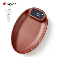 Gryno Balança De Grãos De Café Digital De Cozinha 200g/0.3g Com Display LED E Carregamento USB