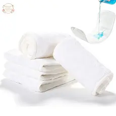 Absorvente Toalha c/4 Camada Para Fralda Ecológica Reutilizável de Pano