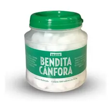 Pastilhas Bendita Cânfora Bravir 200 Tabletes De 0,75g