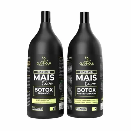 Kit Shampoo Botox Hidratação e Alinhamento dos fios