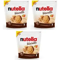 3X NUTELLA BISCUIT BISCOITO WAFER CREME DE AVELÃ FERRERO 304G