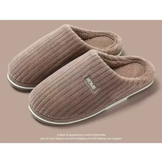 Sapato /Chinelo pantufa com pelo inverno adulto masculino/PTF06-150
