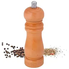 Moedor De Sal Pimenta Especiarias Madeira Ou Acrílico Cozinha Gourmet