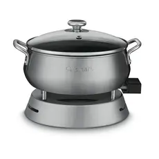 Panela Elétrica com Acessórios para Fondue Inox 220V Prata Cuisinart - CFO-50CBBRB