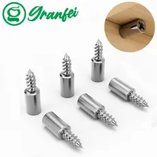 KIT50-200 Pino Auto-roscante Invisível para Prateleira, Fixação Rápida em Madeira Maciça