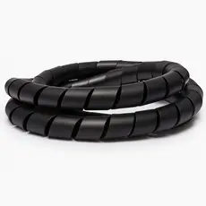 Organizador de Fios e Cabos Espiral 12mm MZ Plastic  Organização para Escritório, Casa e Home Office