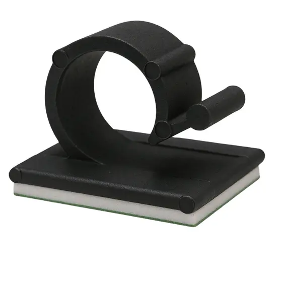 Organizador De Fios e Cabos Mz Clip 13mm - Branco ou Preto