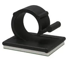 Organizador De Fios e Cabos Mz Clip 13mm - Branco ou Preto