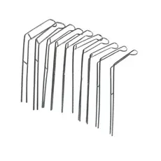 SUPORTE PARA VARA DE PESCA 31CM KIT C/10.