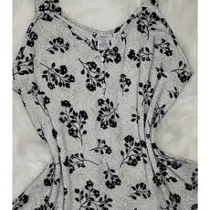 Blusa regata feminina alça grossa 3 Botão