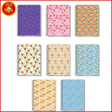Kit 4 Caderno Universitário Capa Dura Espiral 1 Materia 80 Folhas D'Tales Credeal D+ Jandaia Tilibra
