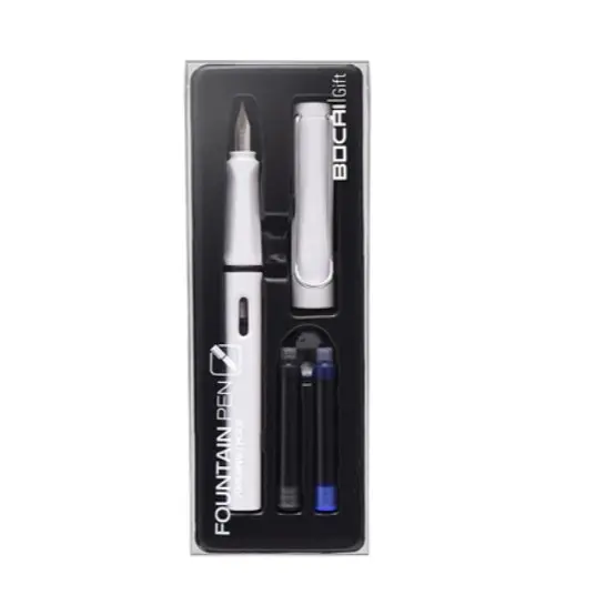 Conjunto De Canetas De Tinta Para Caneta-Tinteiro 0,38mm Escritório Do Estudante Material De Escrita Escolar