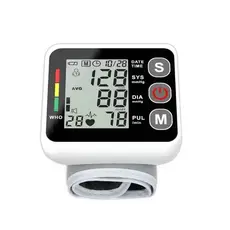 Medidor Pressão Digital De Pulso Com Voz Monitor Inteligente