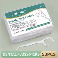 50/100/200 unidades de fio dental Fio dental ultrafino arqueado marisa