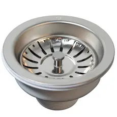 Válvula Americana Inox 3.1/2" Para Pia de Cozinha  Alta Qualidade premium com cesto escoamento