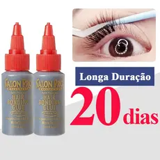 Super Cola Profissional Para Cílios 30ml, Salon Pro-30 Segundos-Extensão De Salão, Sem Irritante/Rápido/Longa Duração