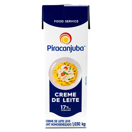 Creme de Leite 17% Gordura 1,030kg PIRACANJUBA