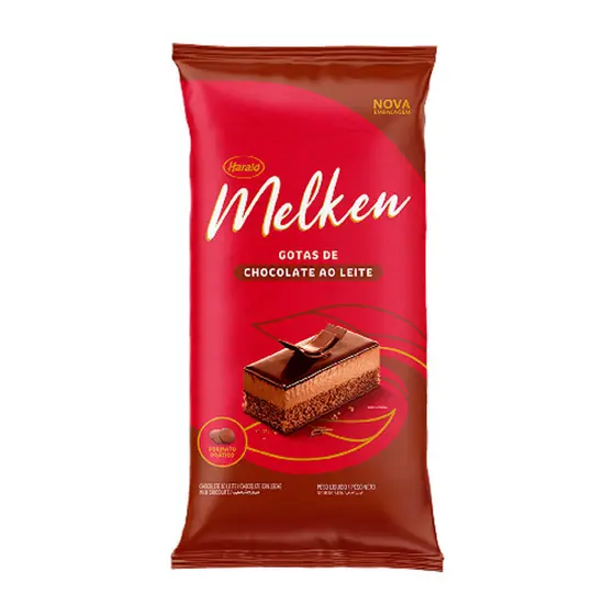 Chocolate Melken ao Leite Nobre Gotas 2,05kg HARALD