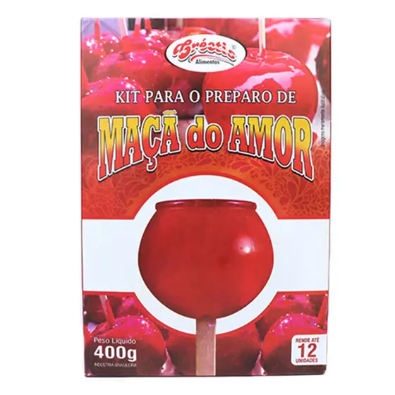 Kit Para Preparo de Maçã do Amor 400g