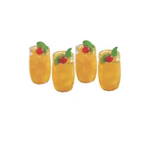 Conjunto de 4 Copos de Vidro Multiuso 300ml ( 17388 )