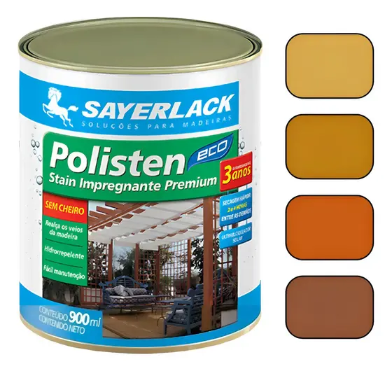 POLISTEN ACQUA 3912 IMBUIA 4951 QT 900ML SAYERLACK