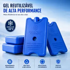Gelo artificial reutilizavel rígido 400 ml 1 un placa gelox cooler delivery transporte remédio bolsa térmica