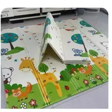 Tapete de Atividades Térmico Infantil Emborrachado Educativo Bebê Crianças Tatame Dobrável Estampas